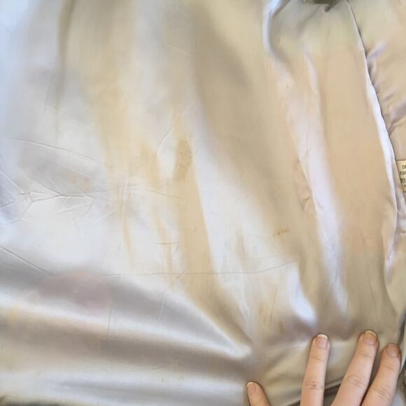 Rabbit fur jacket winter coat vintage Mob Wives Wife Formal Dress Up Luxurious - Picture 7 of 8